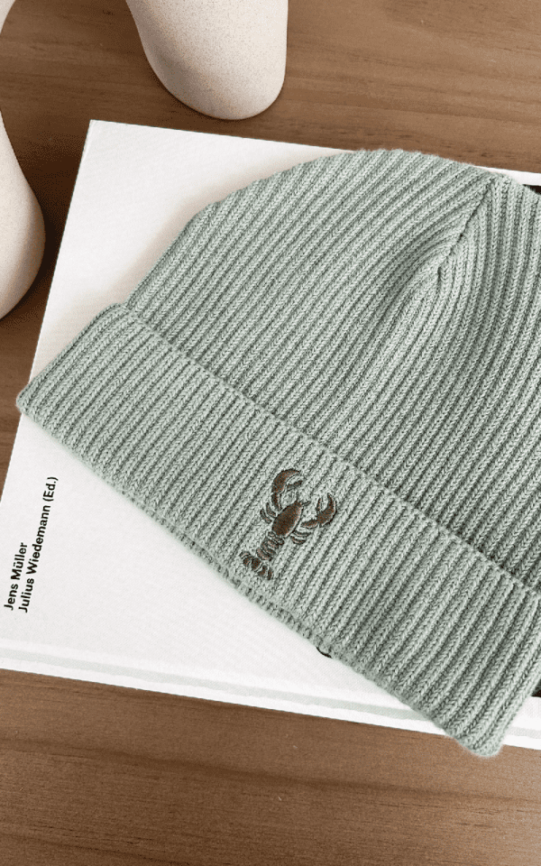 Bonnet marin brodé homard – Image 2