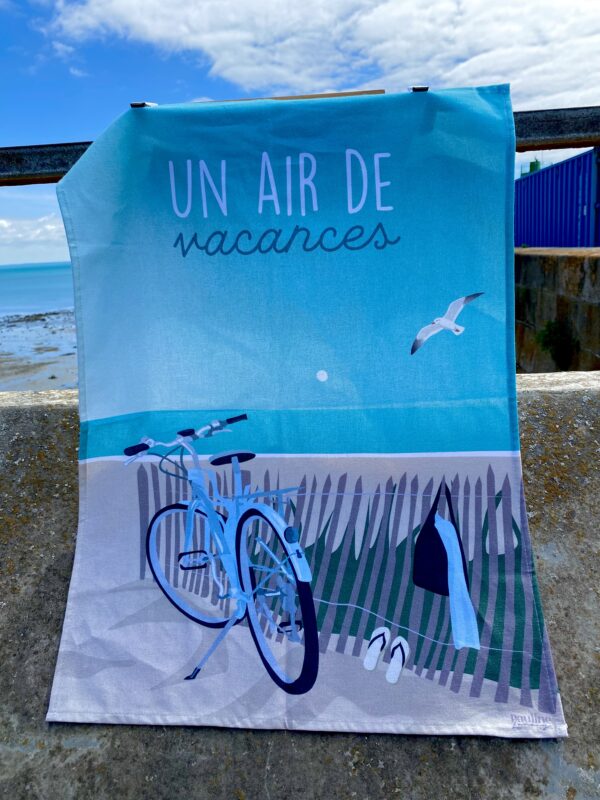 Torchon "Un air de Vacances"